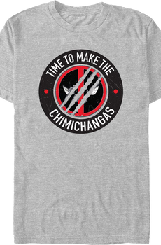 Chimichangas Deadpool & Wolverine Marvel Comics T-Shirt