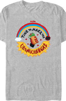 Chimichangas Rainbow Deadpool Marvel Comics T-Shirt