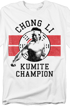 Chong Li Kumite Champion Bloodsport T-Shirt