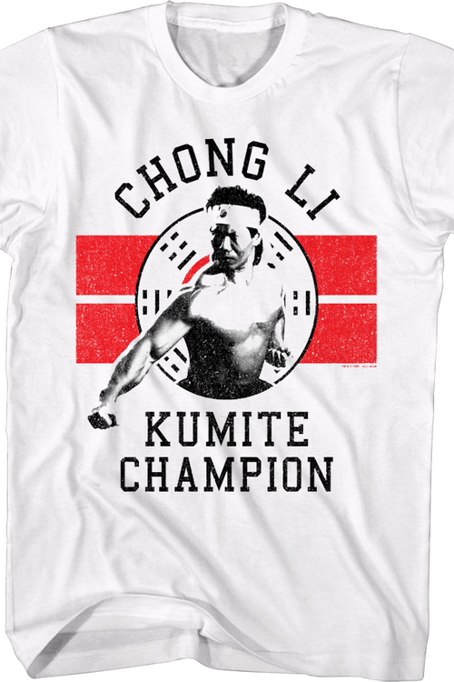 Chong Li Kumite Champion Bloodsport T-Shirtmain product image