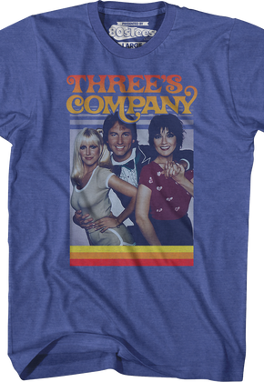 Chrissy, Jack And Janet Three's Company T-Shirt