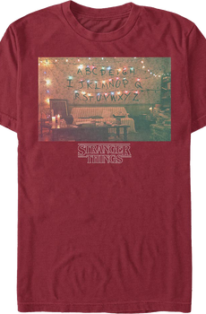Christmas Lights Stranger Things T-Shirt