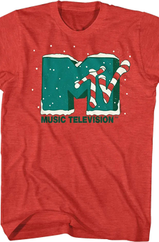 Christmas Snowfall Logo MTV Shirt
