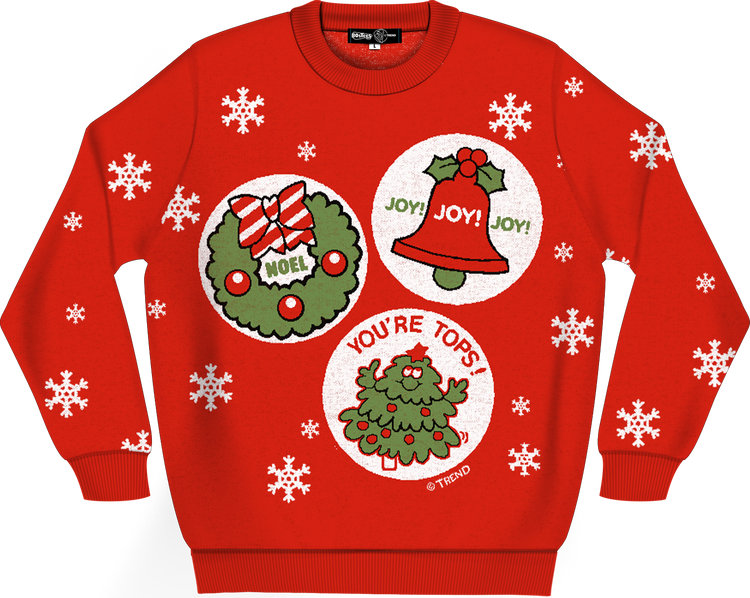 Christmas Trio Scratch N Sniff Knitted Sweatermain product image