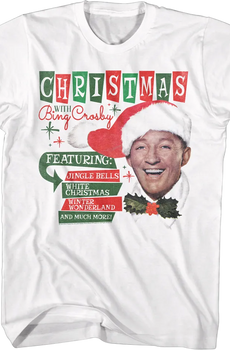 Christmas With Bing Crosby T-Shirt