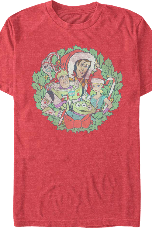 Christmas Wreath Toy Story T-Shirtmain product image