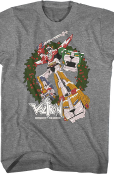 Christmas Wreath Voltron T-Shirt
