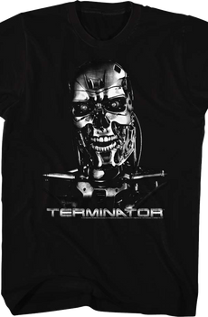 Chrome Endoskeleton Terminator T-Shirt