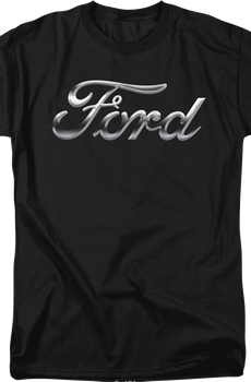 Chrome Logo Ford T-Shirt