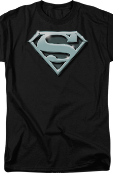 Chrome Logo Superman DC Comics T-Shirt