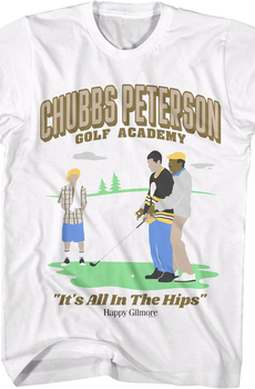 Chubbs Peterson Golf Academy Happy Gilmore T-Shirt