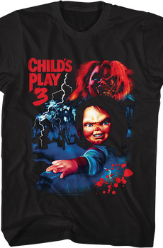 Chucky Collage Child's Play 3 T-Shirt