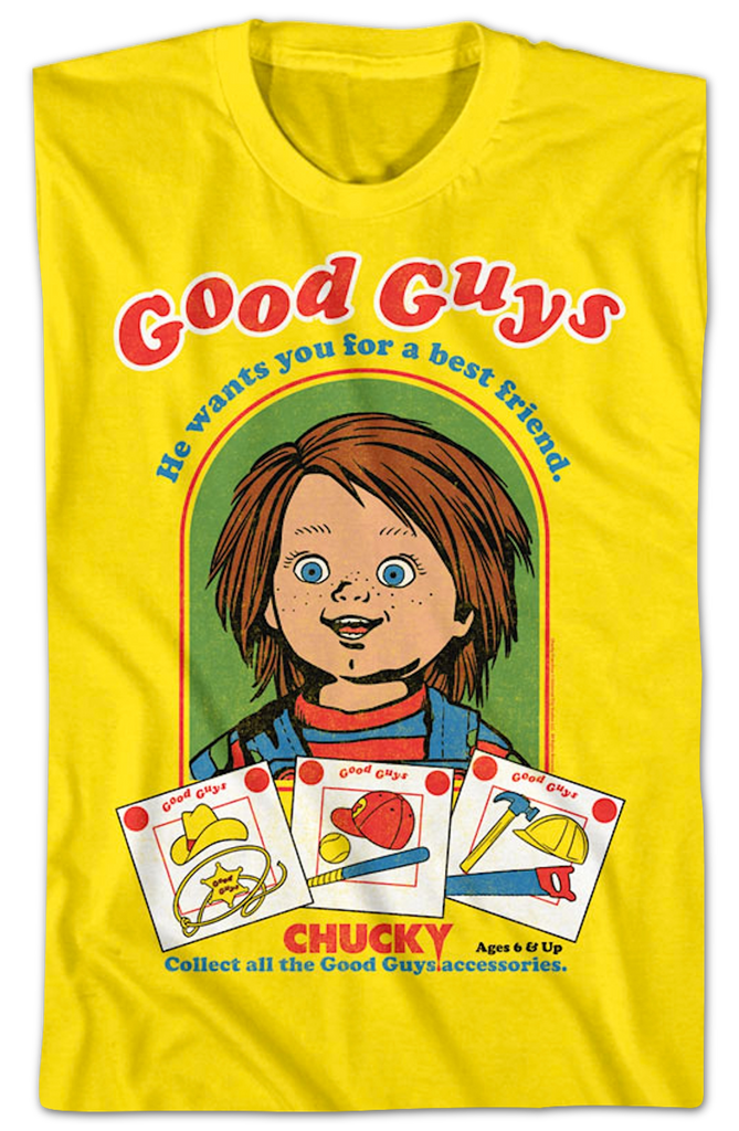Chucky doll shirt shop