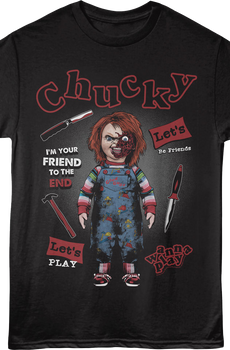 Chucky Let's Play Child's Play T-Shirt