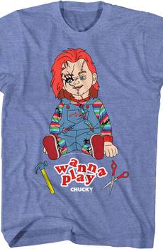 Chucky Wanna Play Child's Play T-Shirt