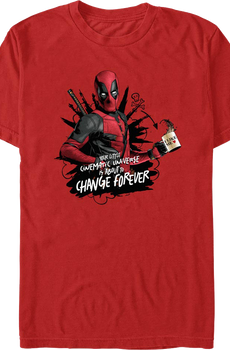 Cinematic Universe Deadpool & Wolverine Marvel Comics T-Shirt