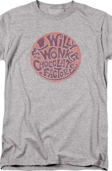 Circle Logo Willy Wonka And The Chocolate Factory T-Shirt