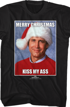 Clark Griswold Kiss My Ass Christmas Vacation T-Shirt