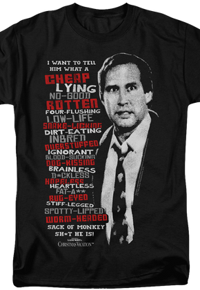 Clark Griswold Rant Christmas Vacation T-Shirt