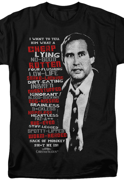 Clark Griswold Rant Christmas Vacation T-Shirt