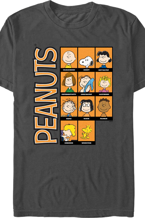 Classic Character Blocks Peanuts T-Shirtmain product image