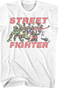 Classic Characters Street Fighter T-Shirt