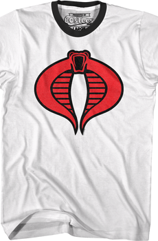 Classic Cobra Logo GI Joe Ringer Shirt