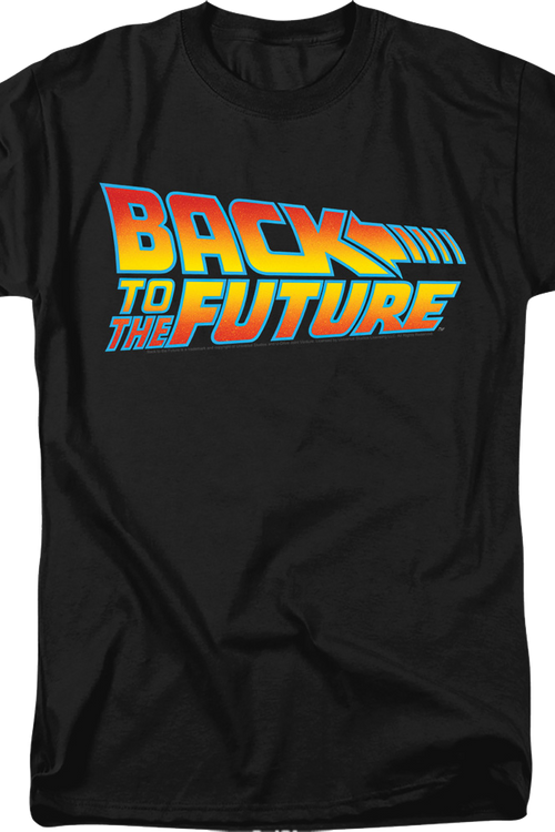 Classic Logo Back To The Future T-Shirtmain product image