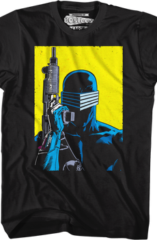 Snake Eyes Pit-Fall Cover GI Joe T-Shirt