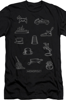 Classic Tokens Monopoly T-Shirt