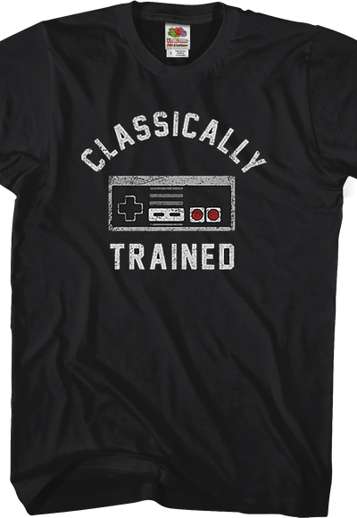 Classically Trained NES Controller Shirt