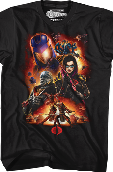 Classified Cobra Collage GI Joe T-Shirt