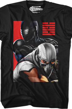 Classified Snake Eyes And Storm Shadow GI Joe T-Shirt