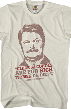 Clear Alcohols Parks and Recreation T-Shirt