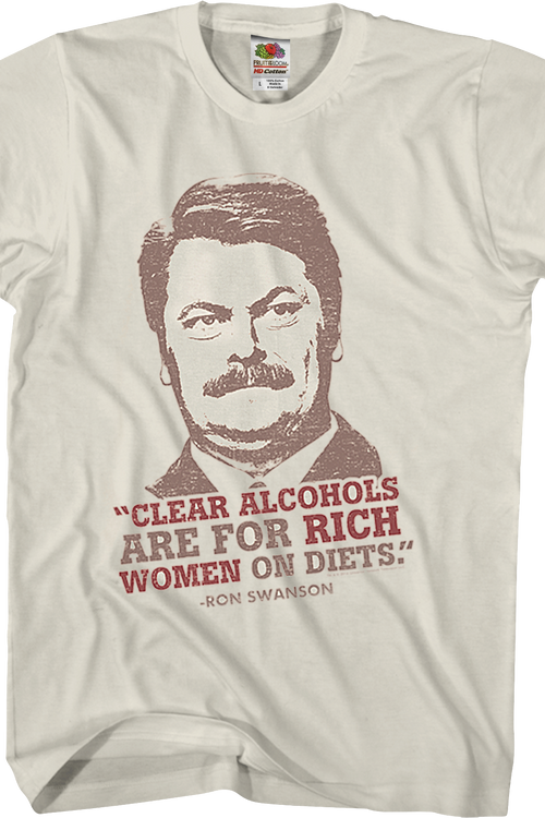 Clear Alcohols Parks and Recreation T-Shirtmain product image
