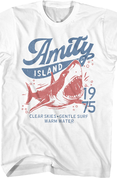 Clear Skies Gentle Surf Warm Water Jaws T-Shirt