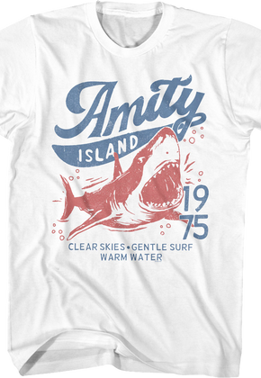 Clear Skies Gentle Surf Warm Water Jaws T-Shirt