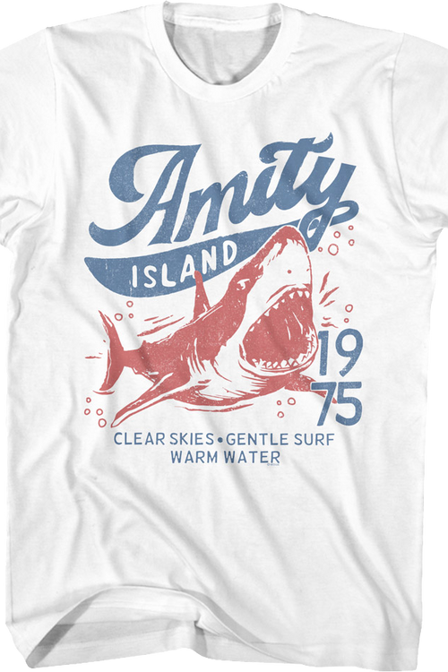 Clear Skies Gentle Surf Warm Water Jaws T-Shirtmain product image