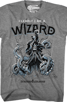 Clearly I Am A Wizard Dungeons & Dragons T-Shirt