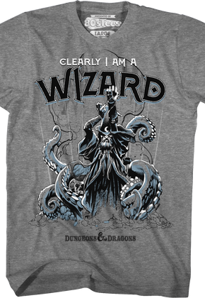 Clearly I Am A Wizard Dungeons & Dragons T-Shirt