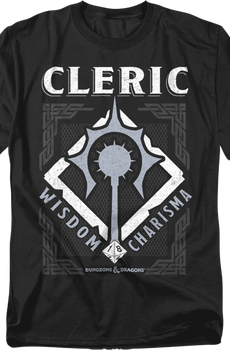 Cleric Logo Dungeons & Dragons T-Shirt