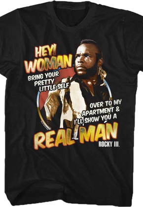Clubber Hey Woman Rocky T-Shirt