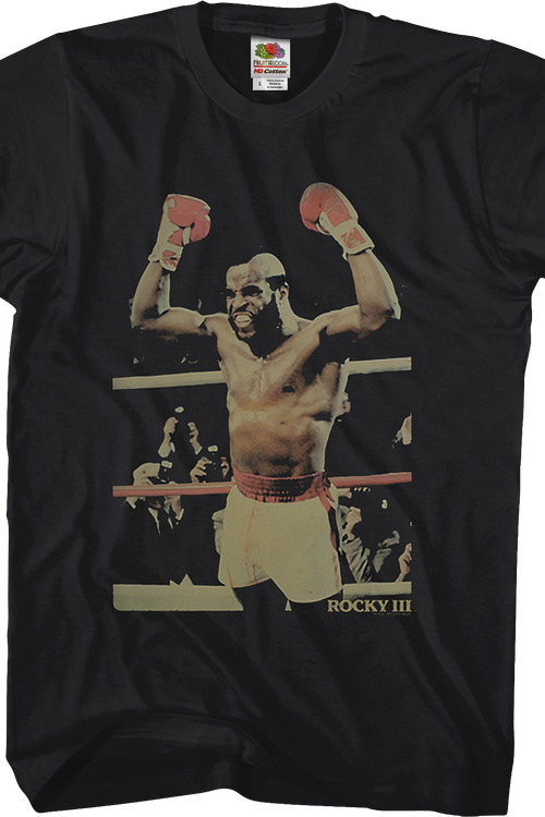 Clubber Lang Celebrating Rocky III T-Shirtmain product image