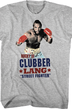 Clubber Lang Street Fighter Rocky III T-Shirt