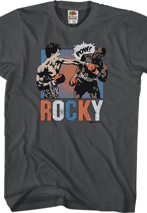 Clubber Lang vs Rocky Balboa T-Shirt