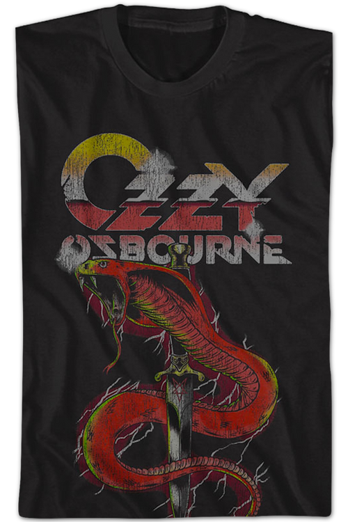 Cobra Dagger Ozzy Osbourne T-Shirtmain product image