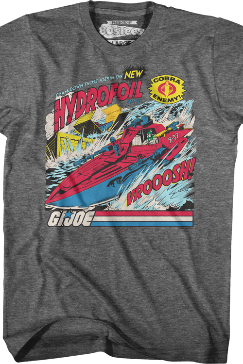 Cobra Hydrofoil GI Joe T-Shirtmain product image