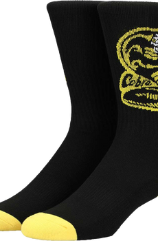 Cobra Kai Logo Socks