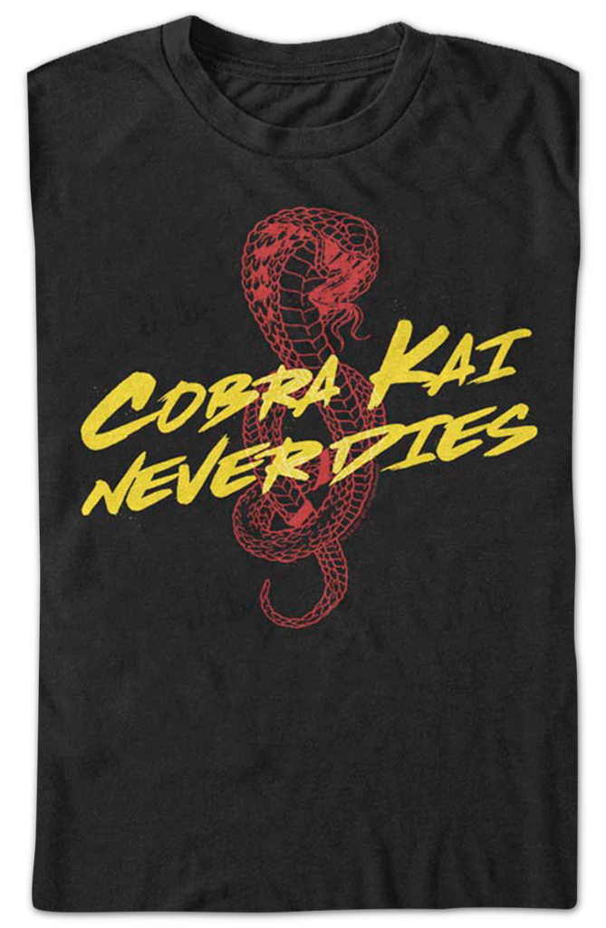 Cobra kai baseball tee cheap