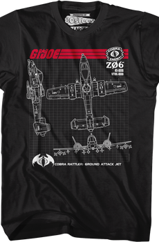 Cobra Rattler GI Joe T-Shirt